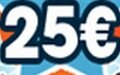 25€ Bonus für neue Spieler